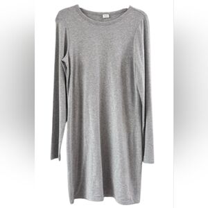 Wilfred Free Long Sleeve Grey Knit Dress Size XL/1X VGUC